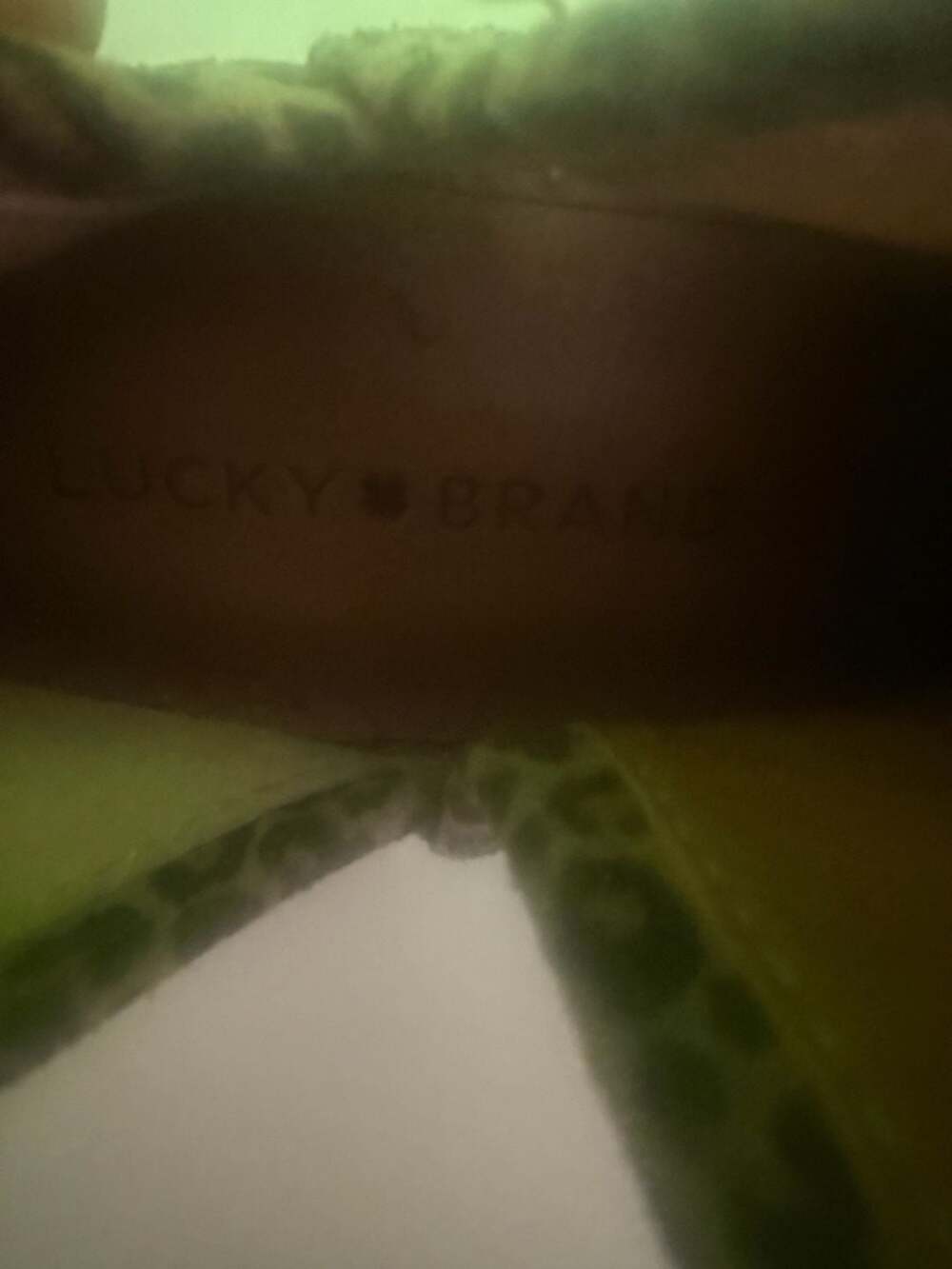 Lucky Brand Women's Leopard Print Suede Ankle Booties - Picture 5 of 5